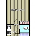 FLAT2　安永　間取り