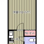 FLAT1　関口　間取り